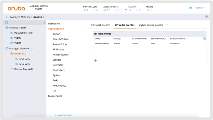 Aruba 8.7.5