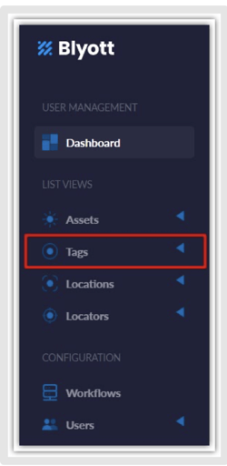 Tag tab