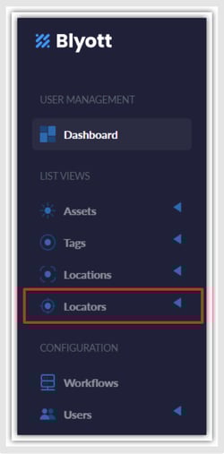 Locator tab