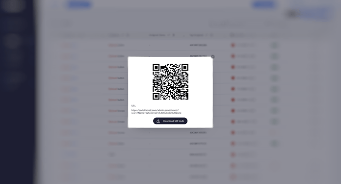 QR Code blur